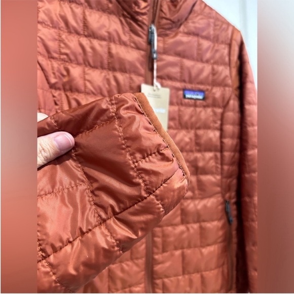 Patagonia Women’s XL Nano Puff Insulated Jacket Burnished Red Puffy NWT - Picture 4 of 10